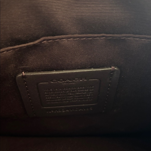 Coach Burgundy and Pink Crossbody Bag - Picture 4 of 5